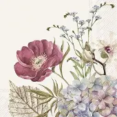 IHR - Lunch servetten - Belles Fleurs Cream