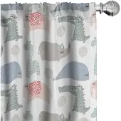 Abakuhaus – Kinder gordijnen – 2x75x245 cm – Mikrofaser