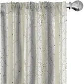 Abakuhaus Wald Voorhangen – 2x75x225 cm – microvezel – halfdonkerend