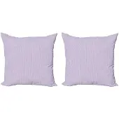 Abakuhaus –Kussenhoes Set–2x40x40–Microvezel–Dubbeldruk–Babyblauw