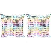Abakuhaus Abstrakt – Kussenhoes-Set 2x 60x60 cm – Veelkleurig