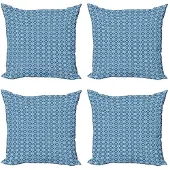 Abakuhaus etnische kussenhoes set 4x40 – Azulejo-patroon – dubbelzijdig