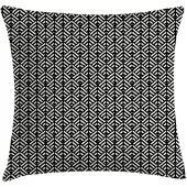 Abakuhaus Kussenhoes – zwart-wit – dubbelzijdig 40x40 cm – decoratief