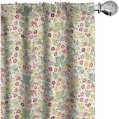 Abakuhaus Bloemen Gordijnen – 2x75x175 cm – Multi-kleur