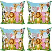 Abakuhaus – Kussen 4x60 cm – Dubbelzijdig bedrukt – Multicolor