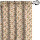 Abakuhaus Geometrische Gordijnen – 2x75x245 cm – Microvezel – Halfdonker