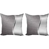 Abakuhaus Kussenhoes Set 2x50x50 cm – Dubbelzijdig – Microvezel