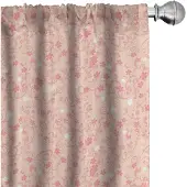 Abakuhaus Kersenbloesem Gordijnen – 2x75x245 cm – microvezel, verduisterend