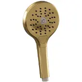 Brauer Handdouche 3 Standen Goud Geborsteld