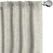 Abakuhaus Voorhangset 2-delige – Paisley-print – 75x225 cm – Grijs/Geel