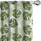 Abakuhaus – Groene gordijnen 2-delige set 75x245 cm – Microvezel