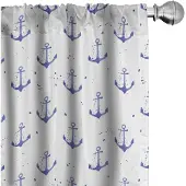 Abakuhaus – Anker Gordijnen Aquarelle Meer – 2x75x245 cm – Microvezel – Halverduisterend