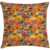 Abakuhaus Kussenhoes – Herfst Sketchy Plantation – 45x45 cm – Beidzijdig bedrukt