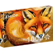 Enjoy Puzzle Red Fox Closeup Puzzel (1000 stukjes)