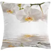 Abakuhaus Kussenhoes Bloem – 40x40 cm – Tweezijdig bedrukt, rits