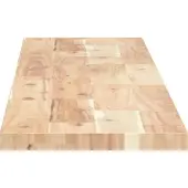 vidaXL Wandschap zwevend 120x20x2 cm onbehandeld massief acaciahout