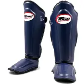 Twins special SGL-7 Scheenbeschermers Marine Blauw – Muay Thai & Kickboksen – Maat M