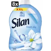 Silan (8x) Wasverzachter - Fresh Sky 2860ml - 130 Wasbeurten - Grootverpakking