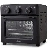 Safecourt Kitchen Safecourt 6-in-1 Airfyer oven - 100% PFAS-vrij - 6 programma’s - 80 tot 230 graden - Airfryer, bakken, roosteren, toasten, grillen & opwarmen - Zwart