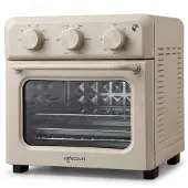 Safecourt Kitchen Safecourt 6-in-1 Airfyer oven - 100% PFAS-vrij - 6 programma’s - 80 tot 230 graden - Airfryer, bakken, roosteren, toasten, grillen & opwarmen - Beige