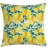 Abakuhaus Kussenhoes – 60x60 cm – Gr Groen/Geel – dubbelzijdig bedrukt, met rits