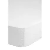 Good Morning Hoeslaken Katoen Renforcé 30cm Hoekhoogte - white 90x200cm