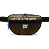 Herschel Nineteen - Khaki Green/Arrowwood/Black | Athletics Heuptas - Crossbody - 3L - Tijdloos en Praktisch Design - voor Dames en Heren - Groen