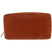 Jost Futura Cosmetische Tas 22 cm Leer cognac