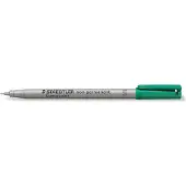 Staedtler Lumocolor non-permanent 311-5 Marker Ronde punt, Viltstift Groen Navulbaar