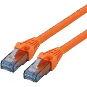 Roline Netwerkkabel | Cat6a U/UTP | 15 meter (100% koper, LSZH, Oranje)