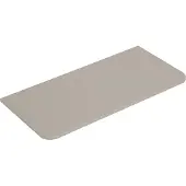 Mueller Rounda topblad met afgeronde hoeken 120x48cm beige