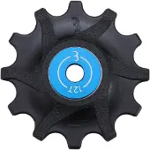 BBB Cycling Derailleurwieltjes SRAM - 11-speed Derailleur Wieltjes - Duurzaam - Zwart - 12T - RollerBoys 12T SR BDP-06