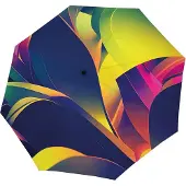 Doppler paraplu Carbonsteel Magic Printed Pattern Essence veelkleurig