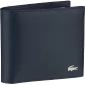 Lacoste Core Essentials FG Portemonnee Leder 11.5 cm blauw