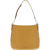 Mandarina Duck Leren Schoudertas Luna Hobo Maize Geel