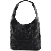Seidenfelt Manufaktur Schoudertas SFM204 Hobo Black Zwart