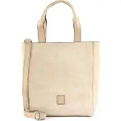 Fredsbruder Leren Schoudertas Kelia Shopper Beige