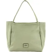 Fredsbruder Airy Shopper Tas Leer 39,5 cm sage