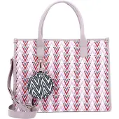 Valentino Schoudertas Shopper Tonic Tote Rosa / Multi Veelkleurig