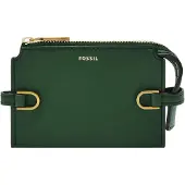 Fossil Kaarthoes Kier Card Case Pine Green Groen