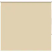 vidaXL Rolgordijn verduisterend 160x175 cm stofbreedte 156,6 cm beige