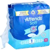 Attends Soft 1 Mini Long Inleg Anatomisch 16 St Verband