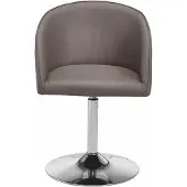 Notio Living Wales-Stoel met draaifunctie in PU Brown