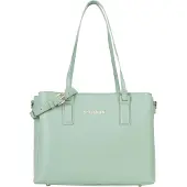 Valentino schoudertas Clio Re Shopping Bag Laguna mintgroen