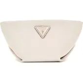 GUESS Toilettas Helina Top Zip Cosmetic Bone Beige