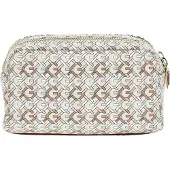 GUESS Utensil zak Cosmetische tas Double Zip Beige Multi Veelkleurig