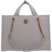 Liu Jo Schoudertas Oskana Shopping Bag Bone Crème