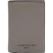 Liebeskind berlin Leren Kaarthoes Mara Kodiaq Sheep Arcie Wallet Thunder Grijs