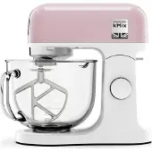 Kenwood kMix KMX754PP - Keukenmachine - Pastel pink - Glazen mengkom - 1000 Watt motor