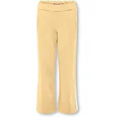 ONLY GIRLS Broek 'KOGWarm' lichtgeel / zwart / wit